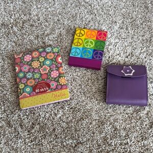 Set of 3 Note Card Books